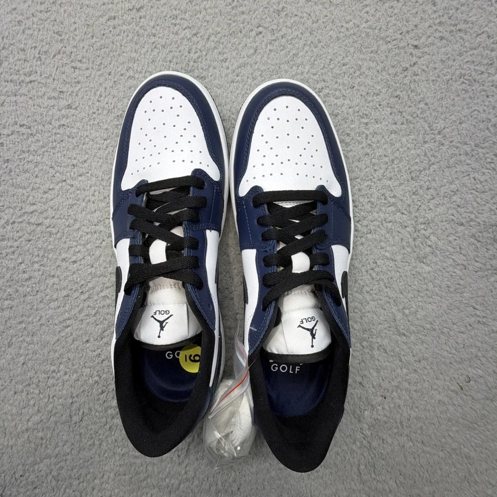 Nike DD9315-104 Mens Size 9 Air Jordan 1 Low Golf Shoes‎ Midnight Navy Sneakers